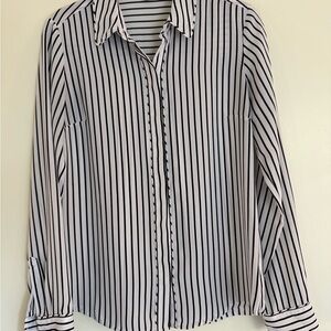Striped Black and White Portofino